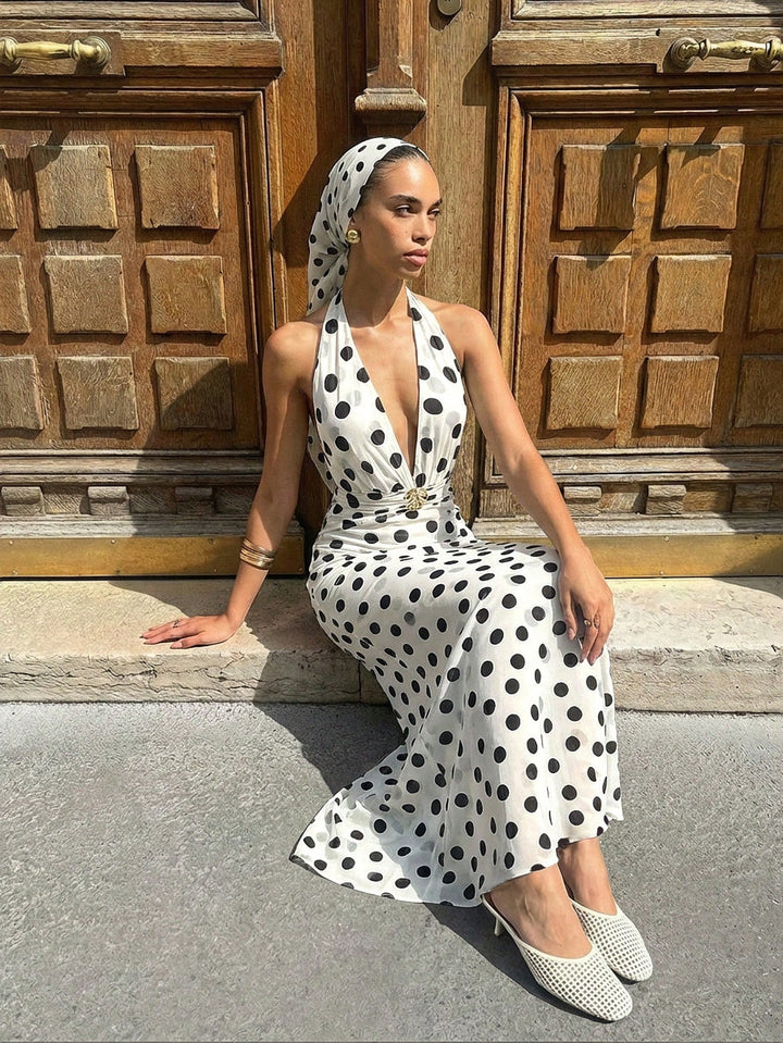 Rochie maxi SHEIN, alb