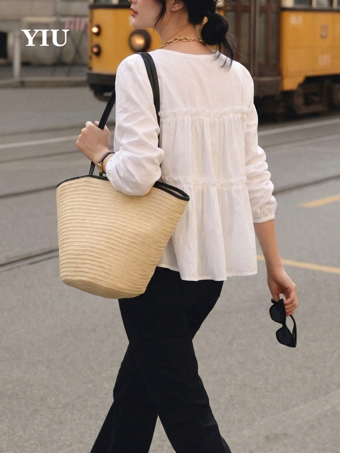 Top SHEIN, alb