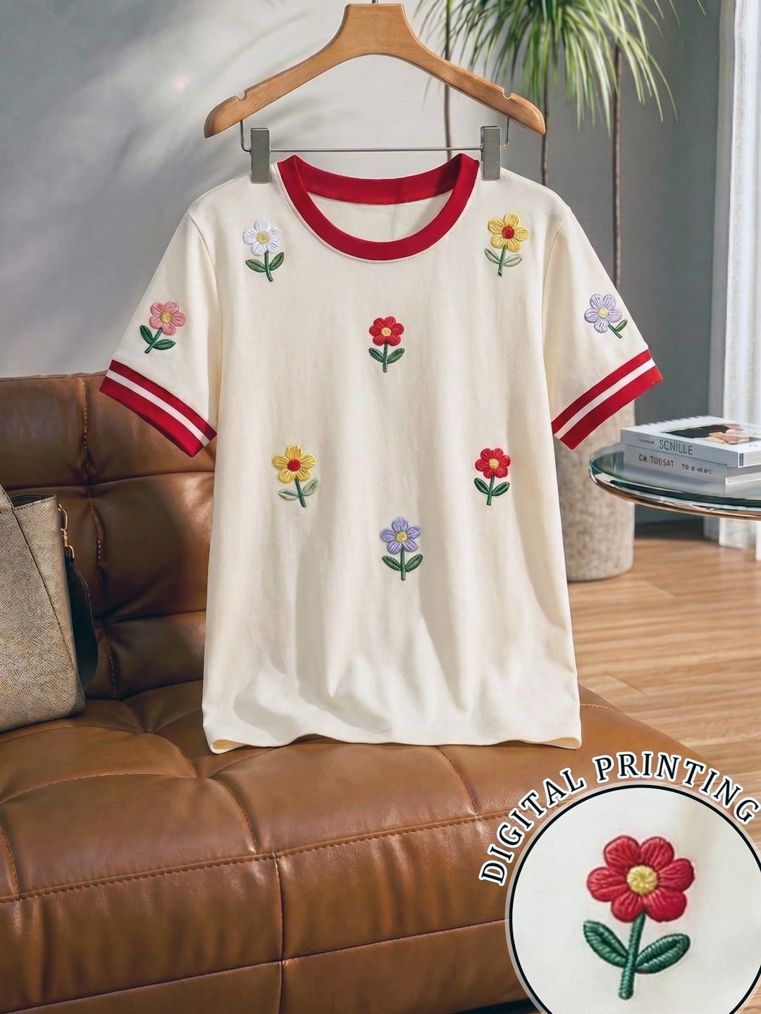 Tricou SHEIN, bej