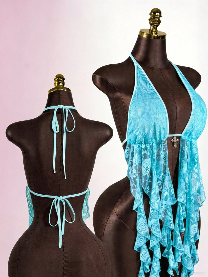 Top SHEIN, albastru