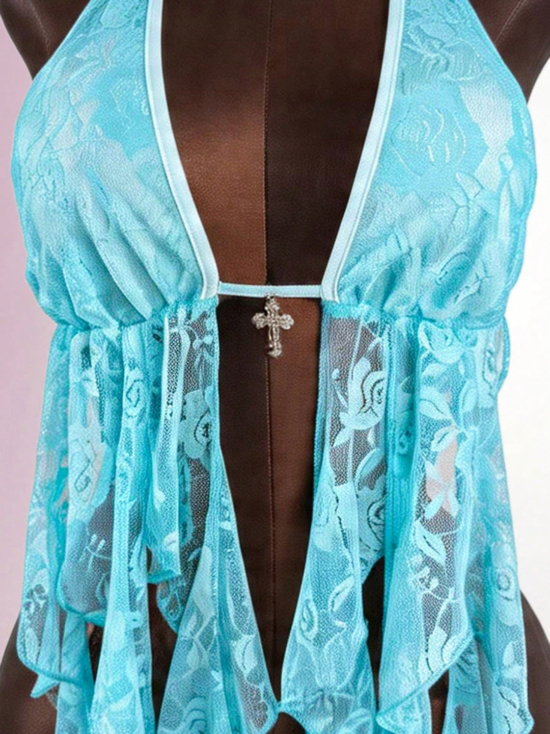 Top SHEIN, albastru