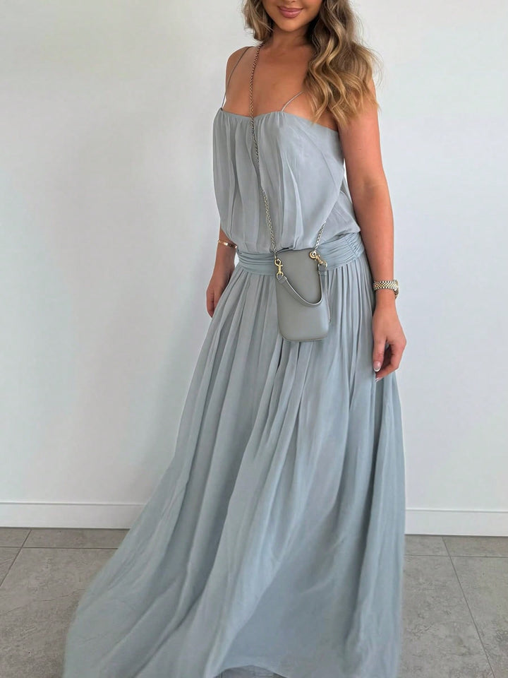 Rochie maxi SHEIN, albastru