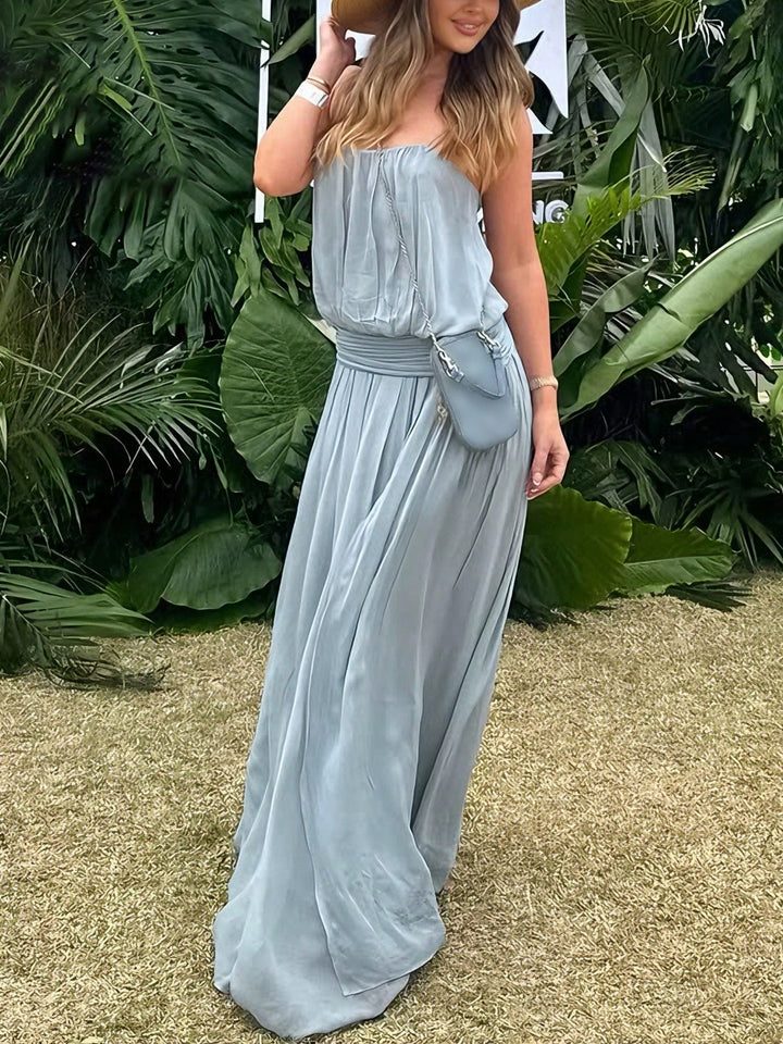 Rochie maxi SHEIN, albastru