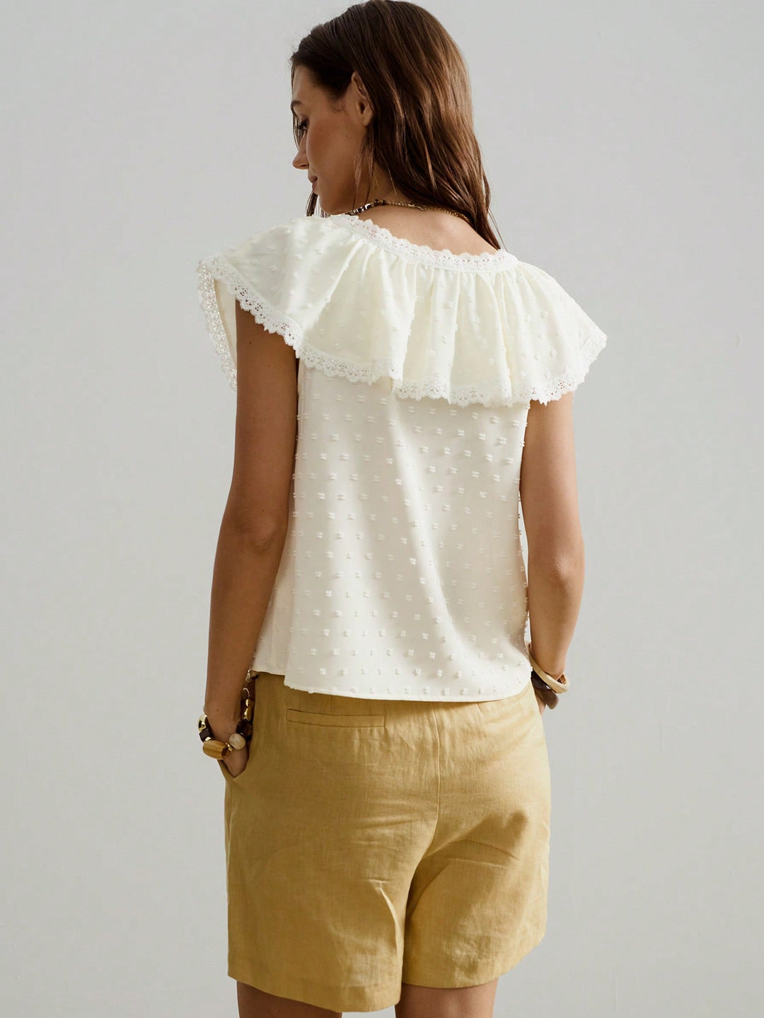 Top SHEIN, galben