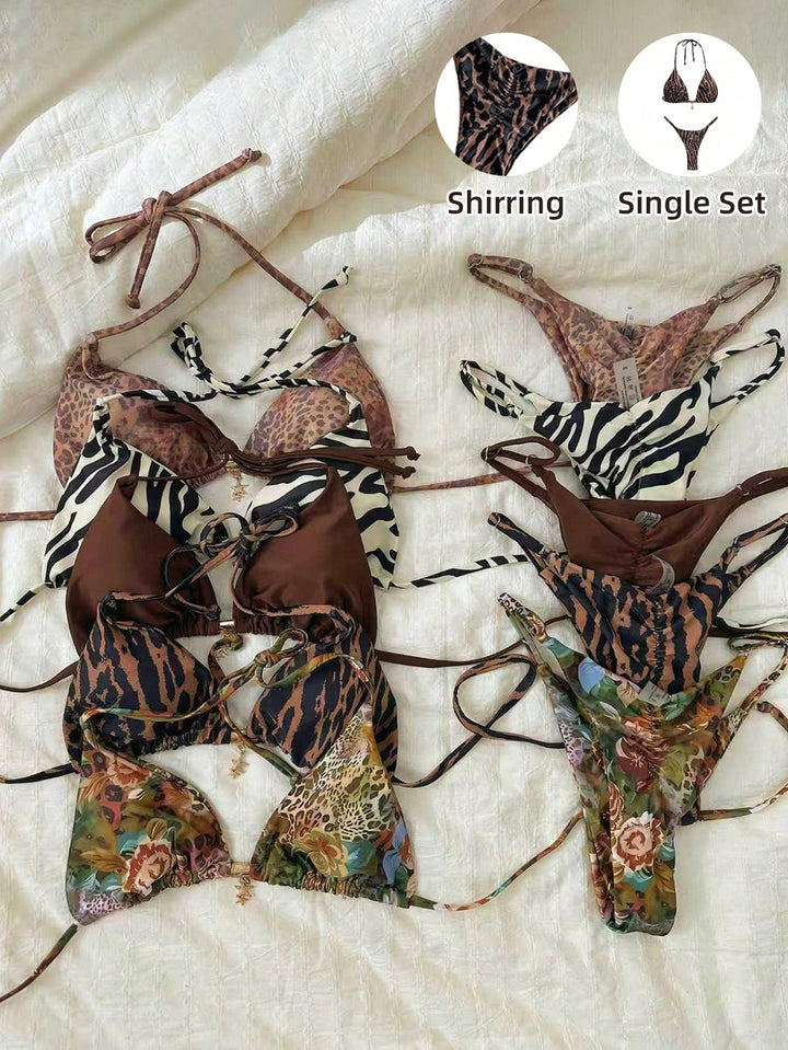 Set bikini SHEIN, mix culori