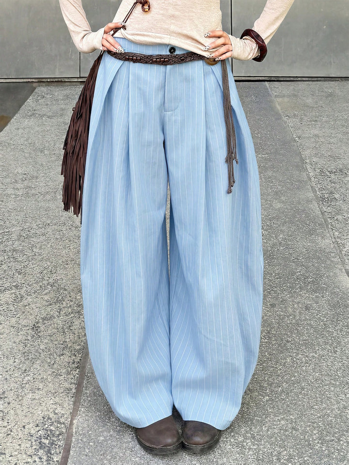 Pantaloni SHEIN, albastru