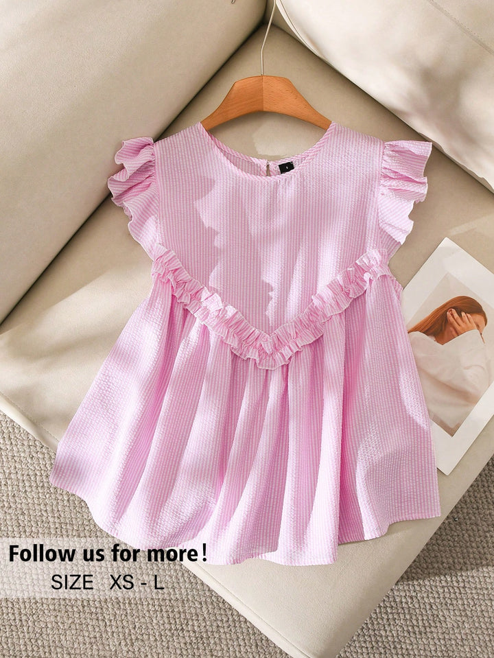 Bluza casual SHEIN, roz
