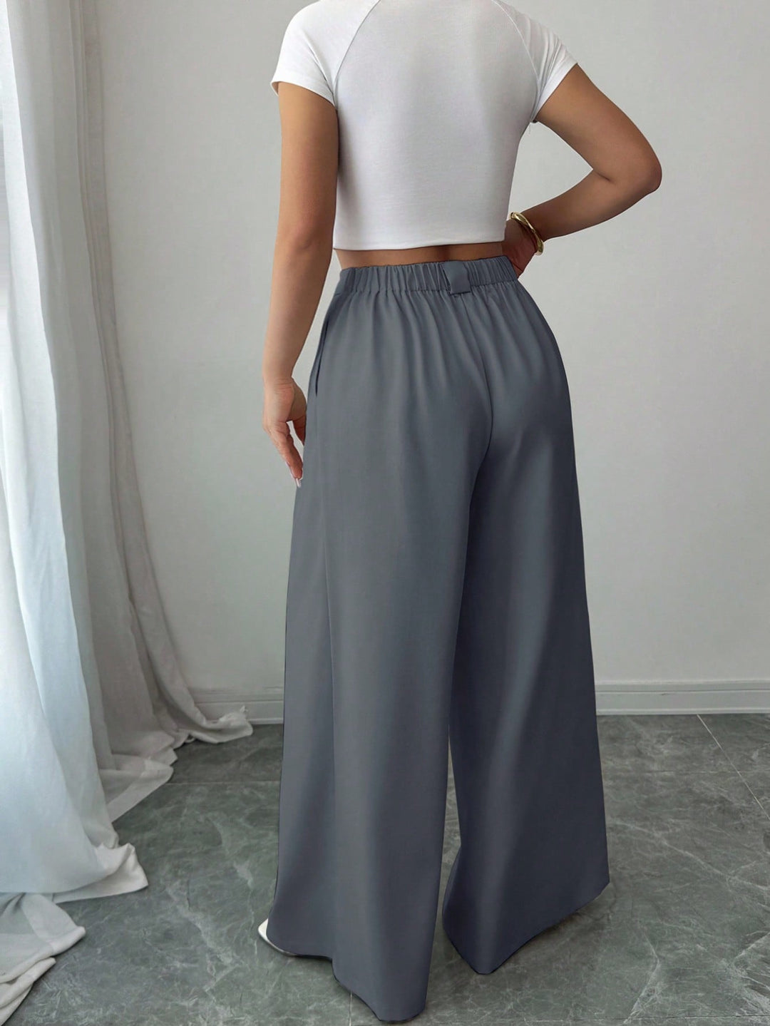 Pantaloni SHEIN, gri