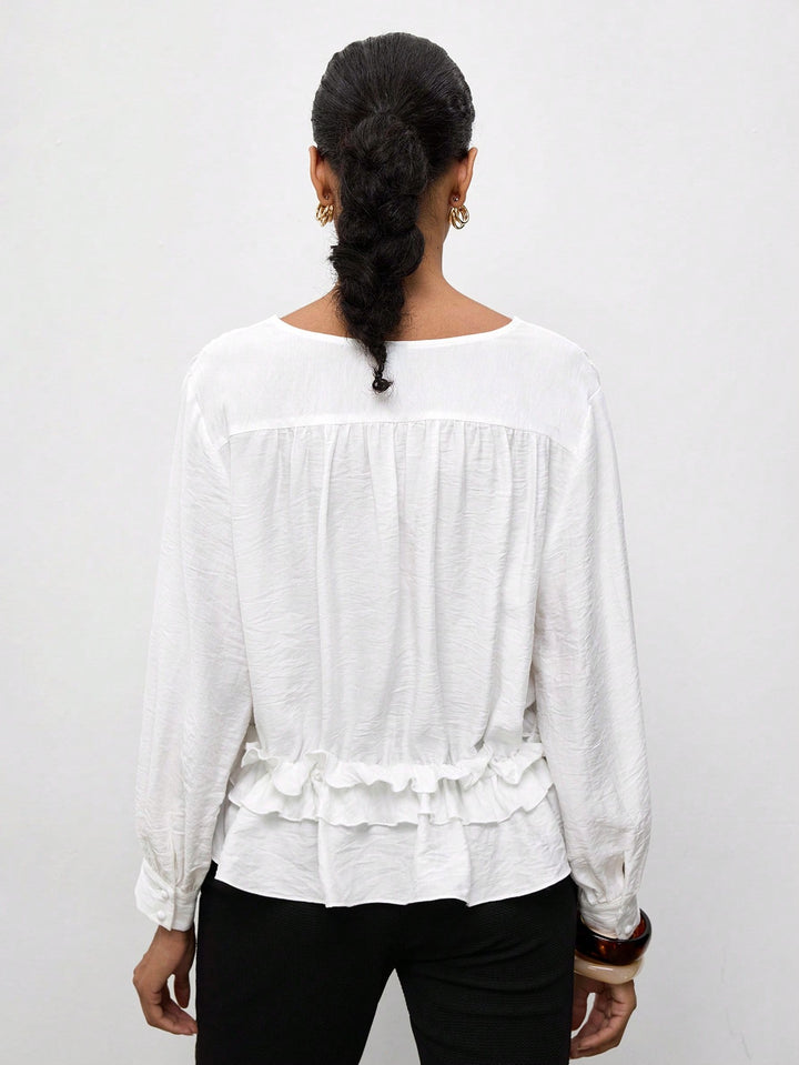 Bluza SHEIN, alb