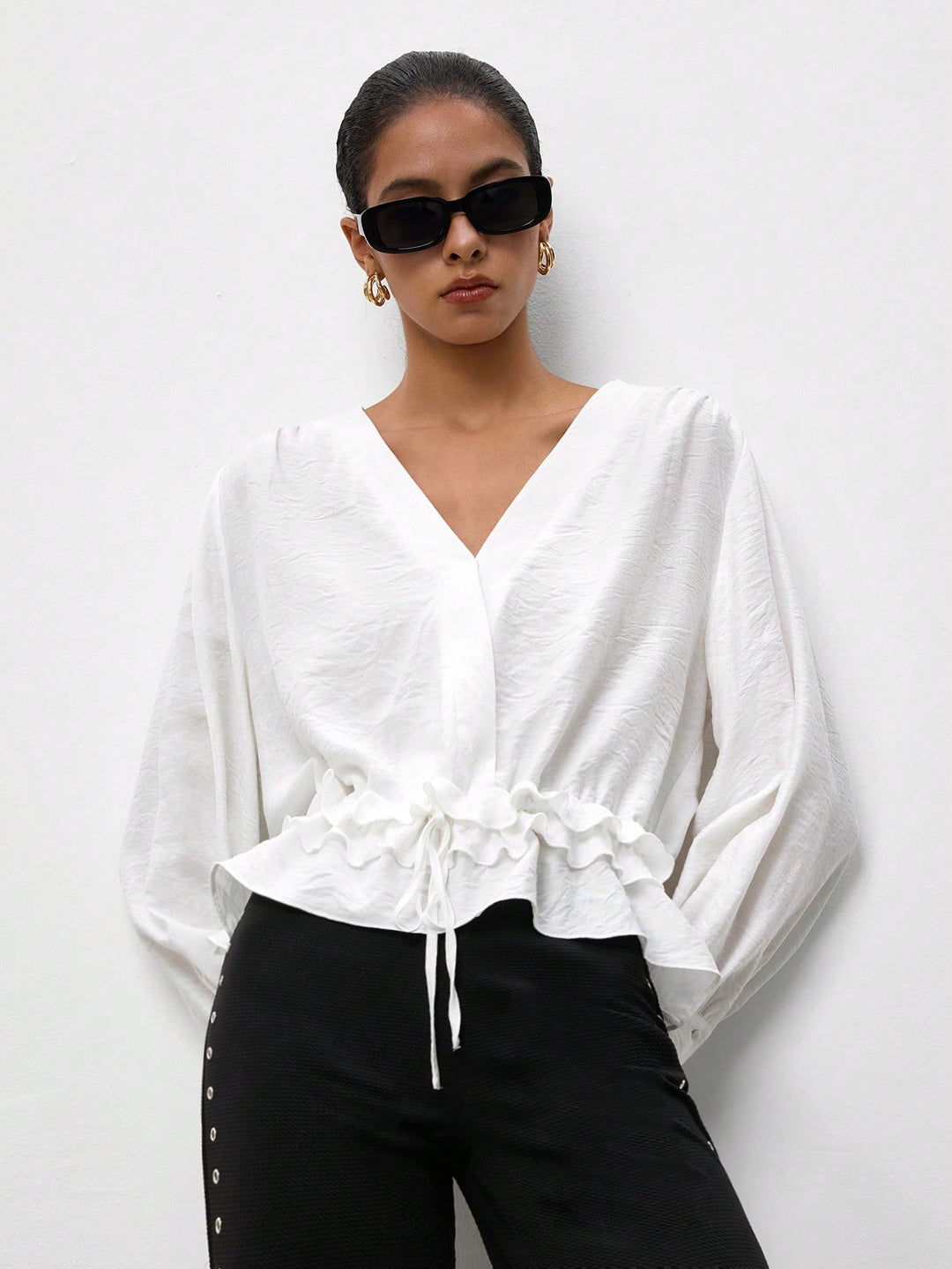 Bluza SHEIN, alb