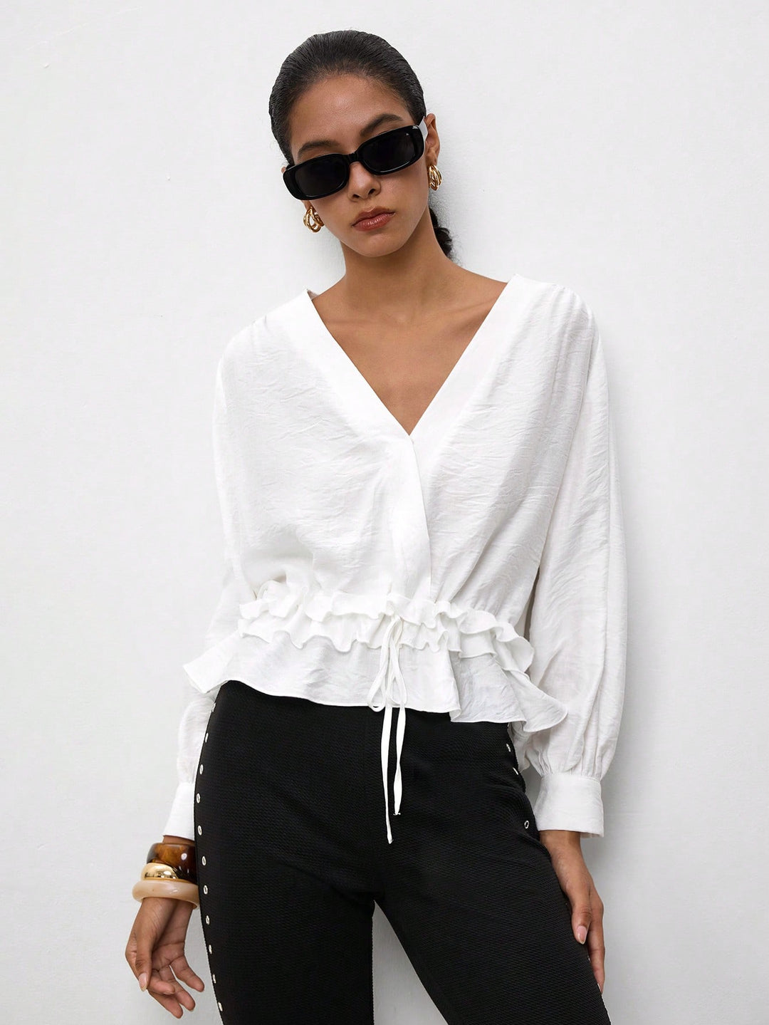 Bluza SHEIN, alb