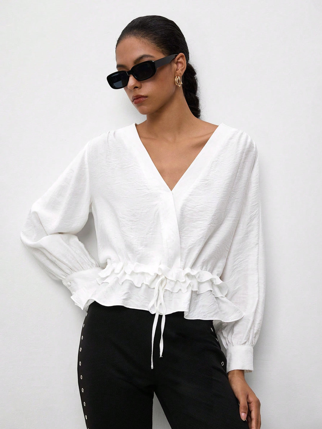 Bluza SHEIN, alb
