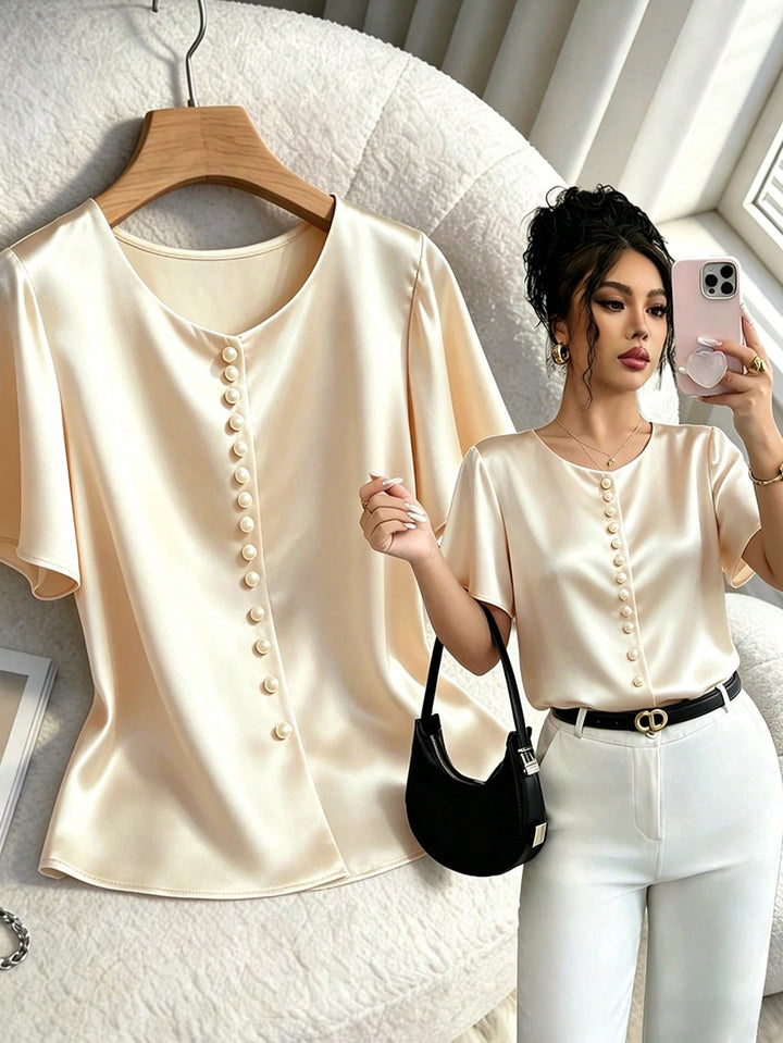 Bluza SHEIN, auriu