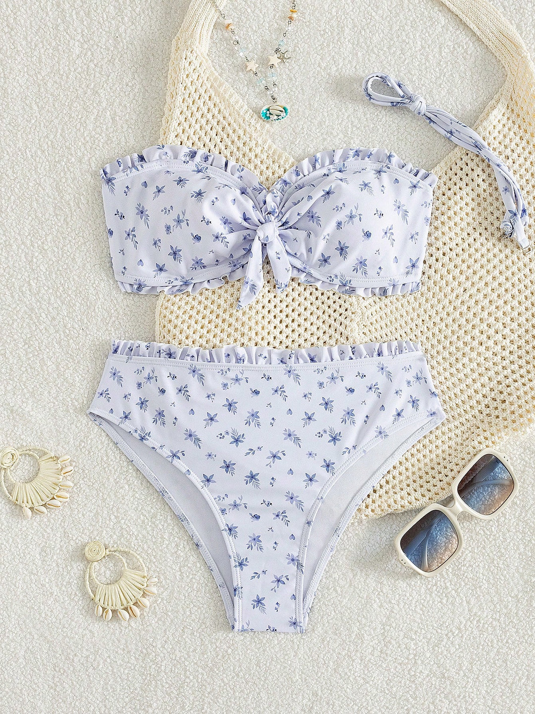 Set bikini SHEIN, mix culori