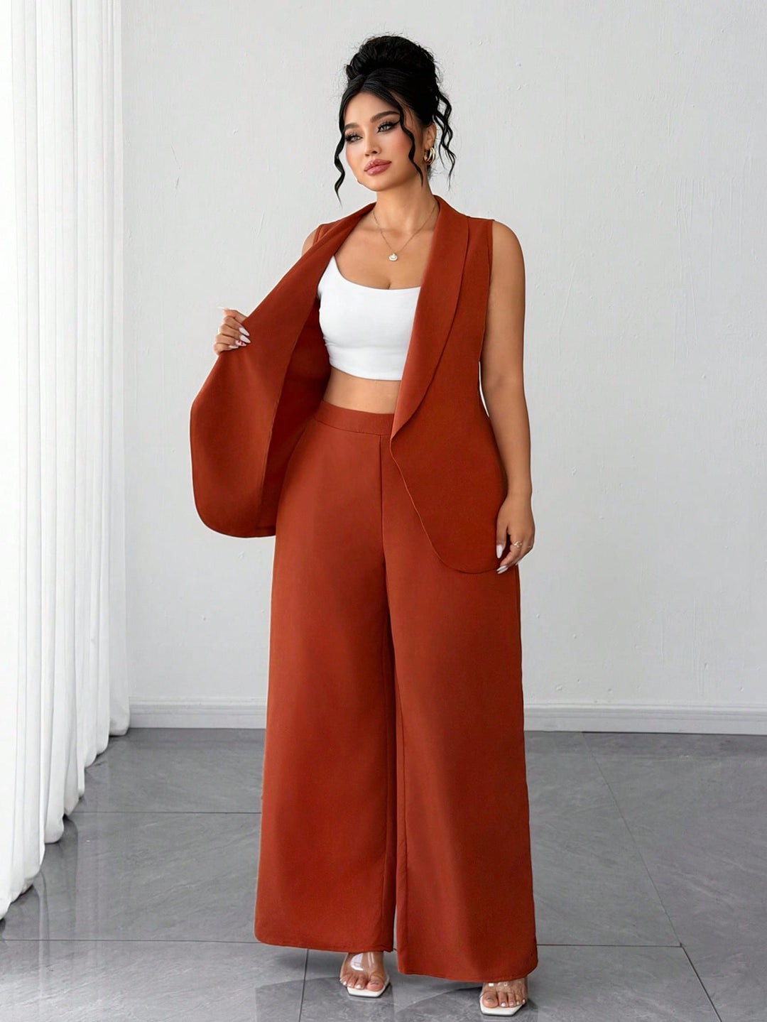 Costum SHEIN, maro