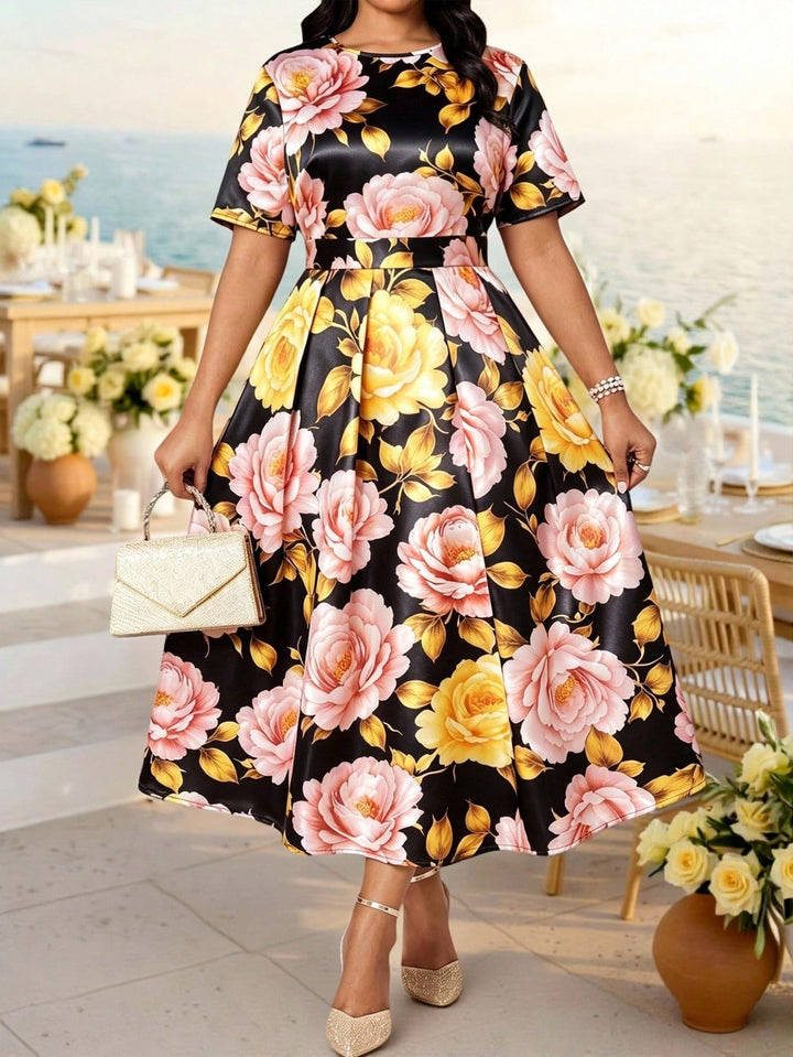 Rochie SHEIN, mix culori