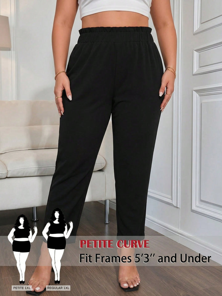 Pantaloni SHEIN, negru