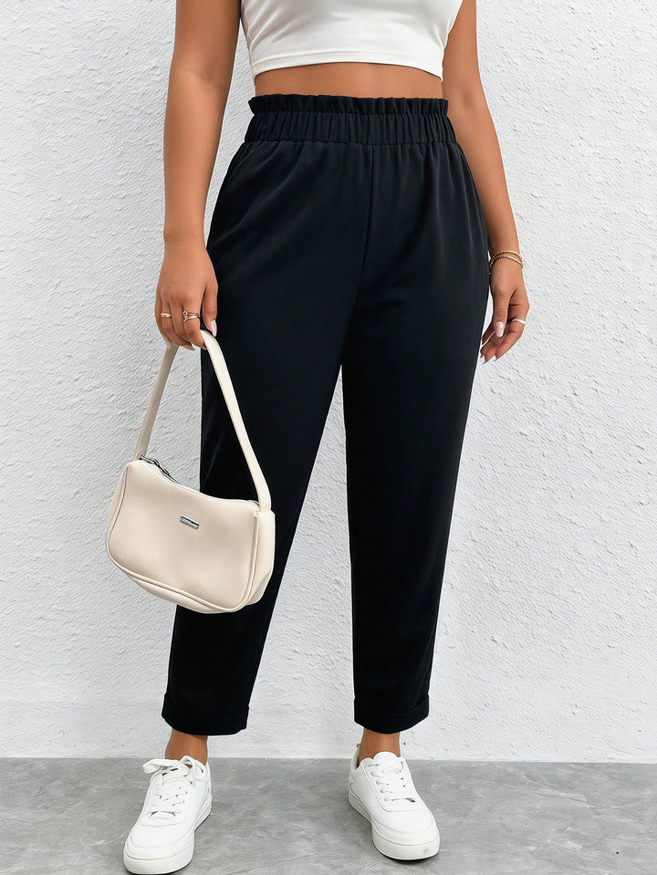Pantaloni SHEIN, negru