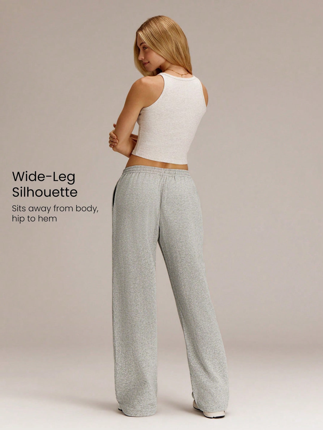 Pantaloni SHEIN, gri