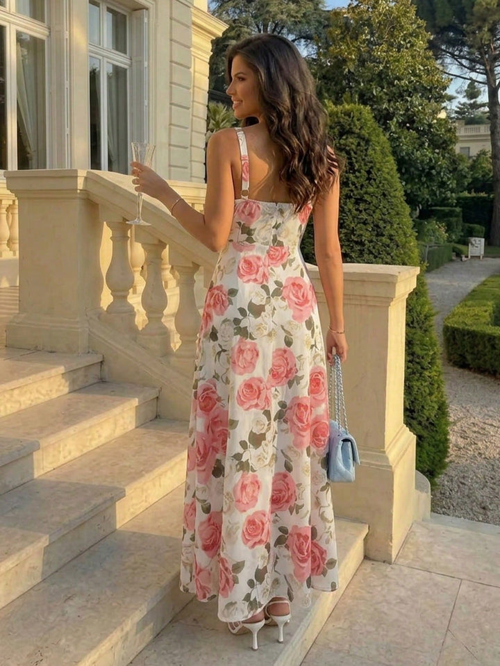 Rochie midi SHEIN, mix culori