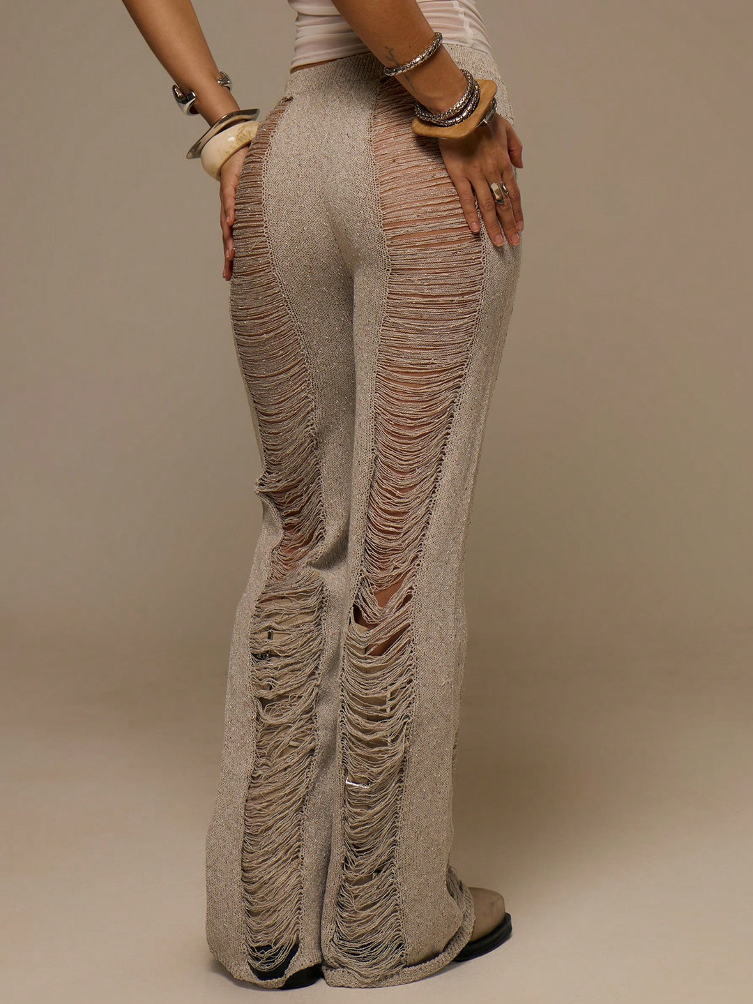 Pantaloni SHEIN, gri