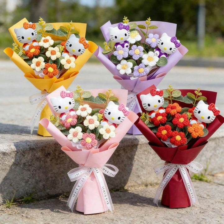 Floari artificiale SHEIN, mix culori