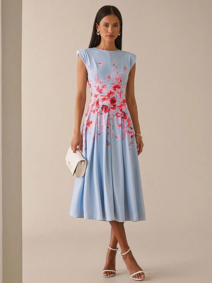 Rochie midi SHEIN, mix culori