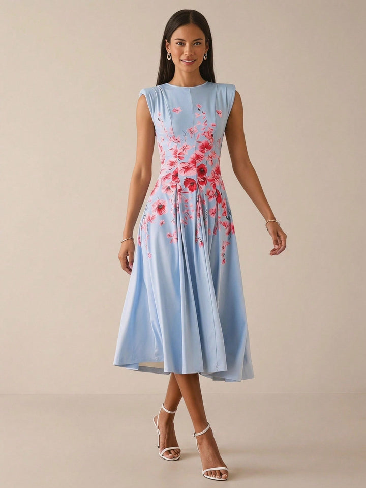 Rochie midi SHEIN, mix culori