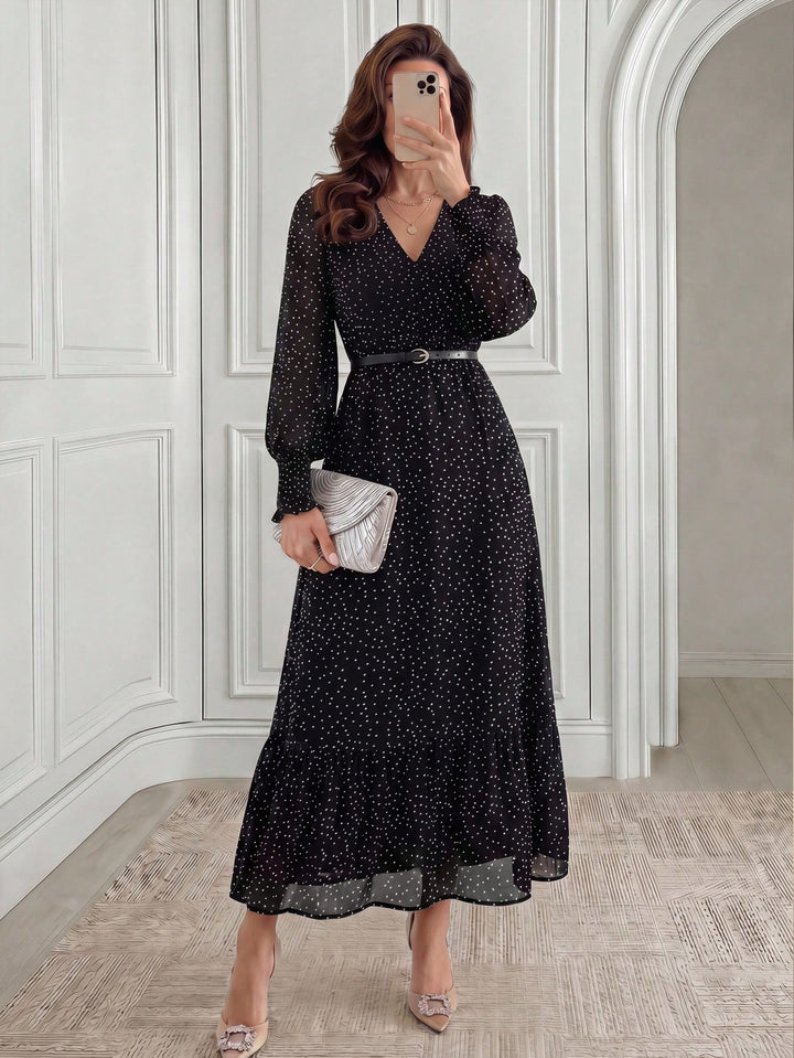 Rochie maxi SHEIN, negru