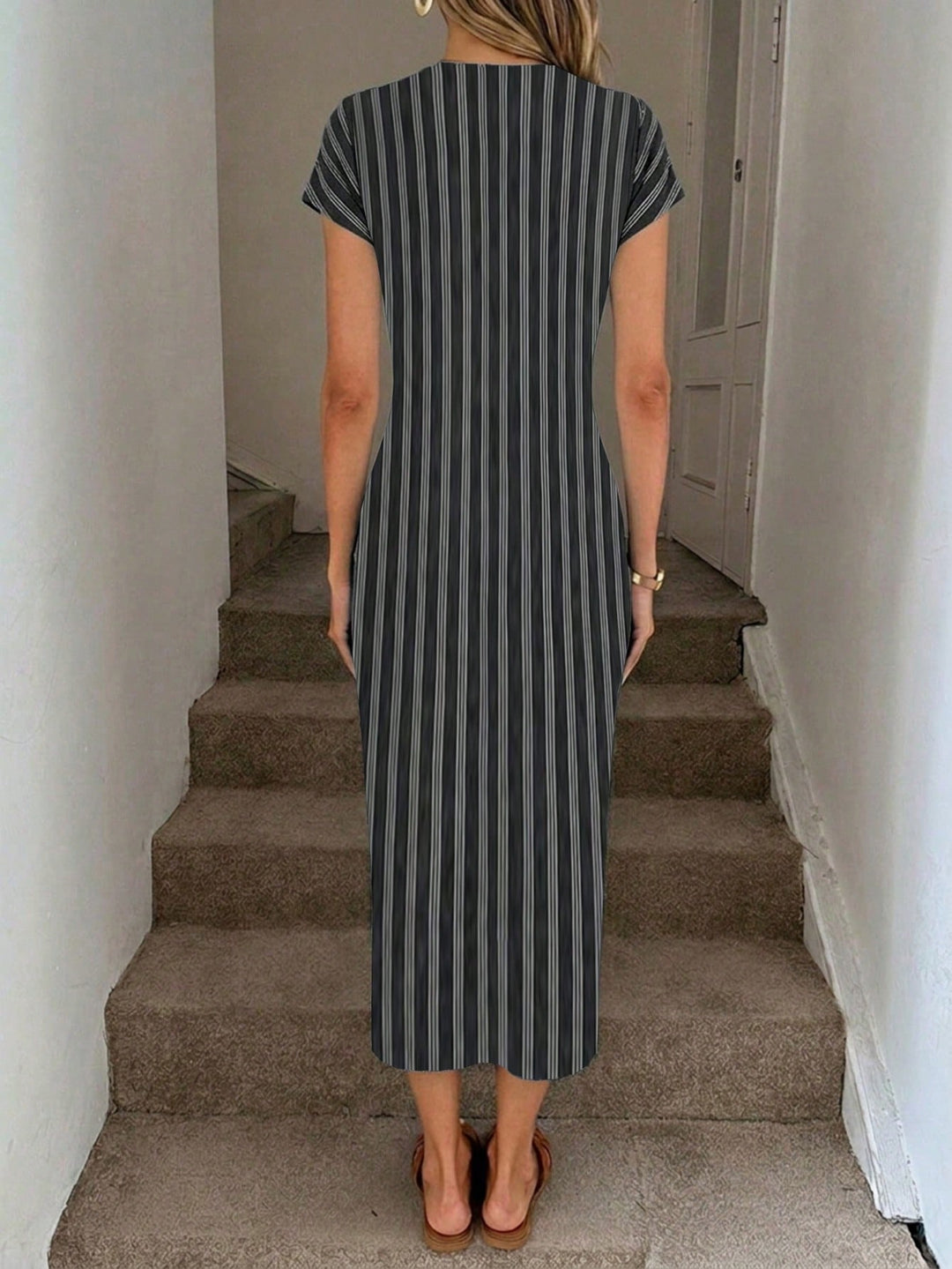 Rochie midi SHEIN, mix culori