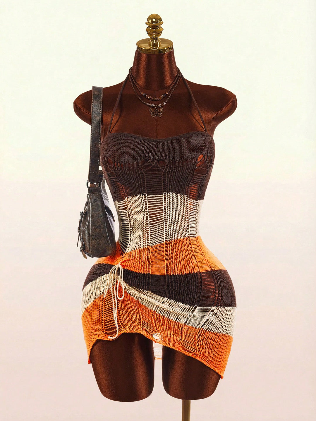 Rochie SHEIN, maro