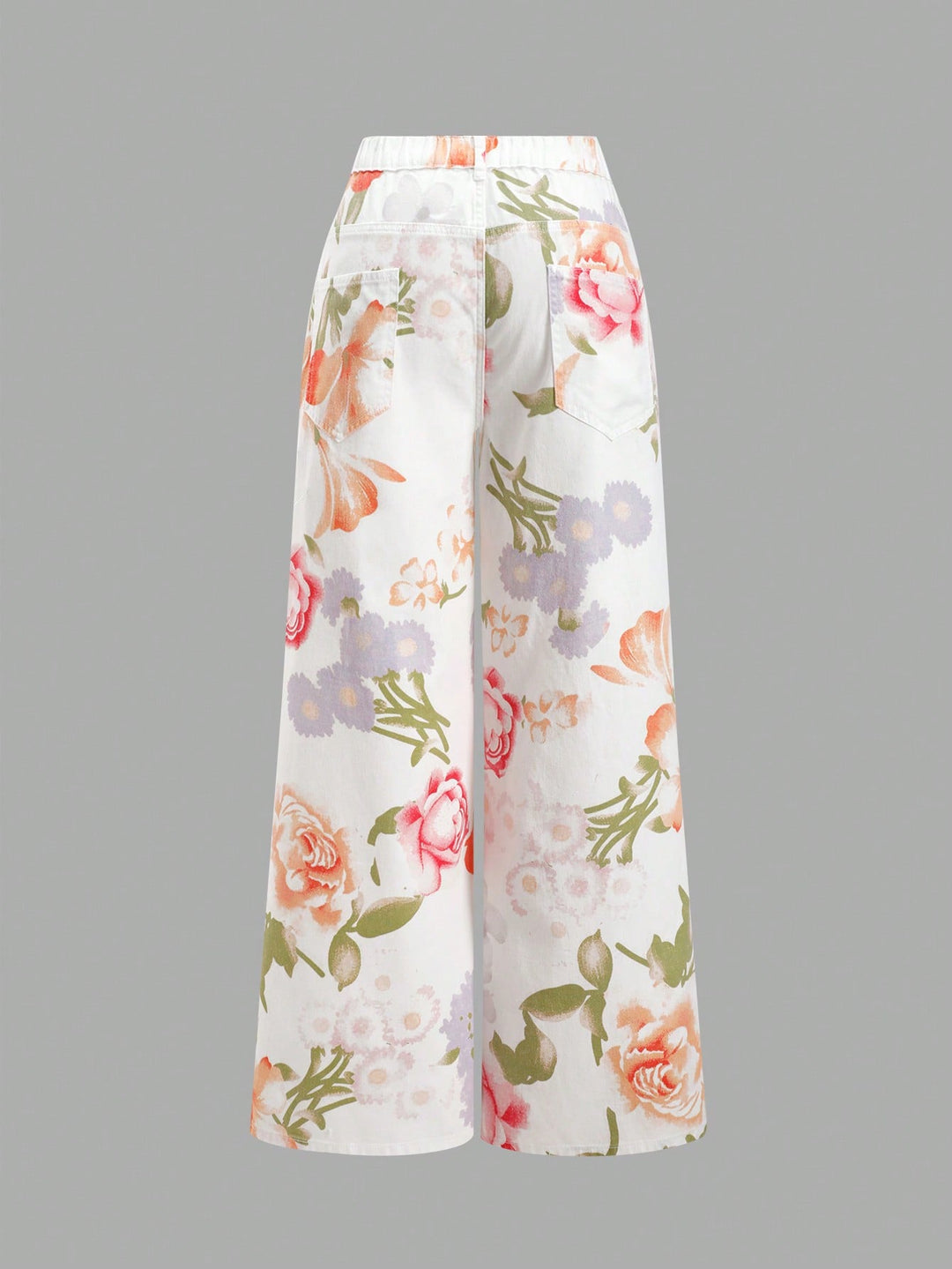 Jeans SHEIN, alb