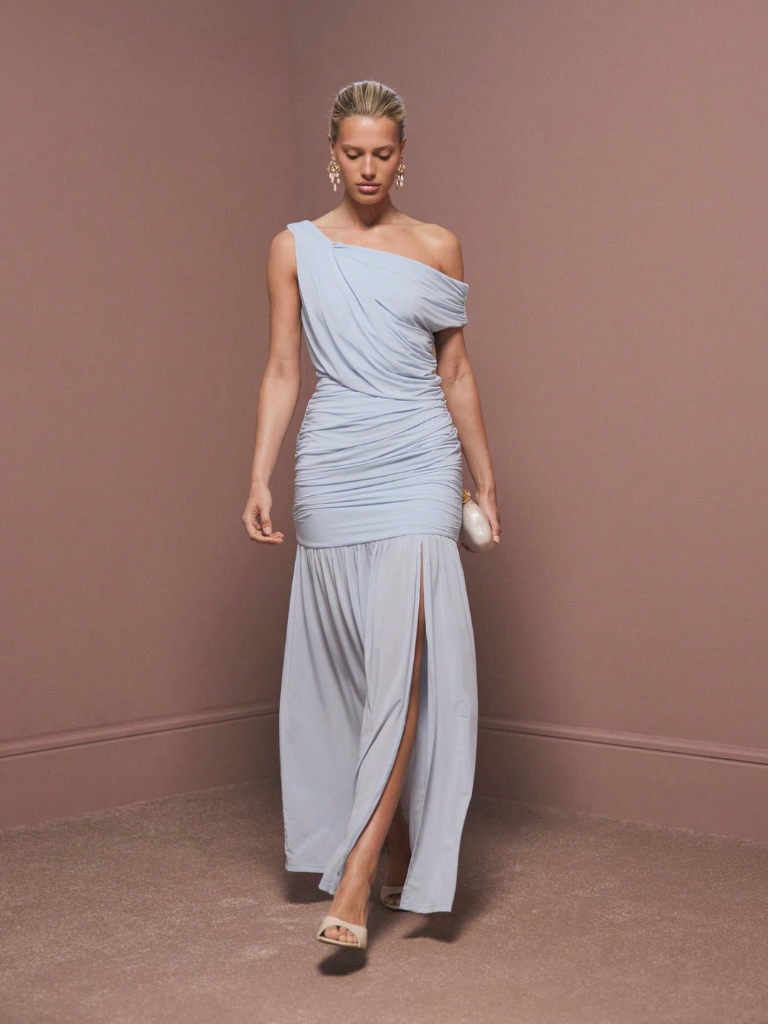 Rochie maxi SHEIN, albastru