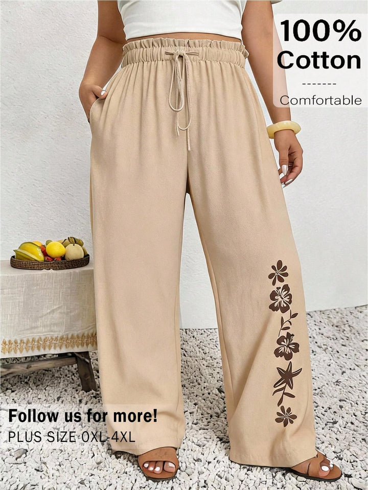 Pantaloni SHEIN, portocaliu