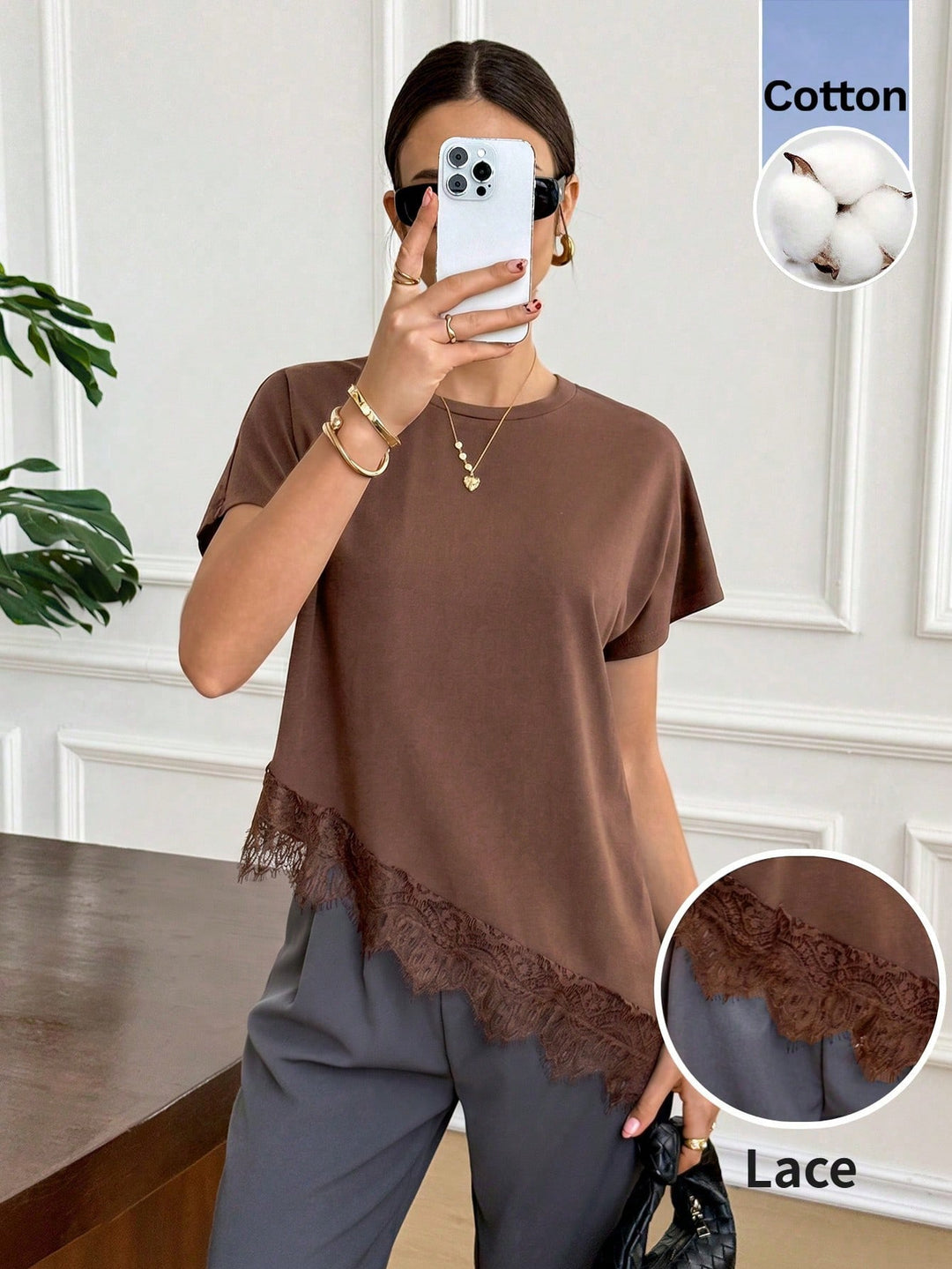 Tricou SHEIN, maro