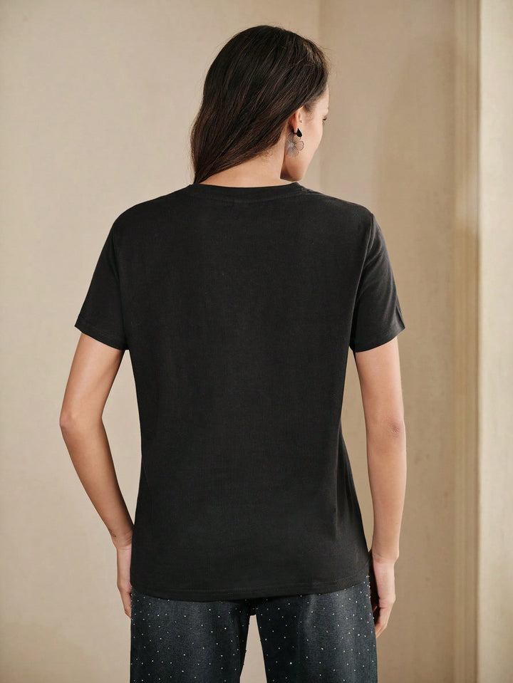 Tricou SHEIN, negru