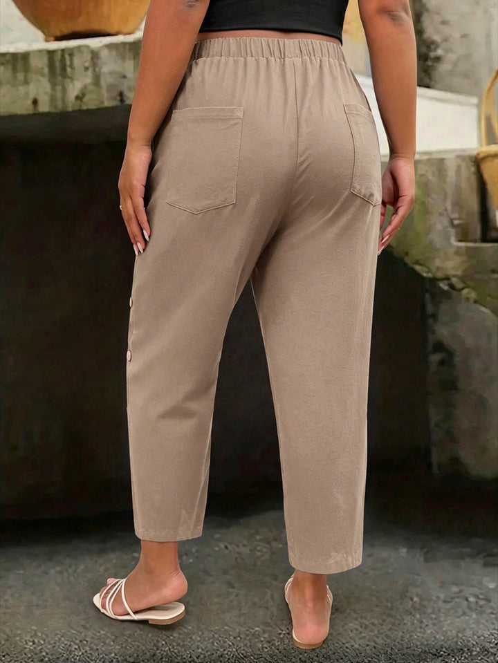 Pantaloni SHEIN, kaki