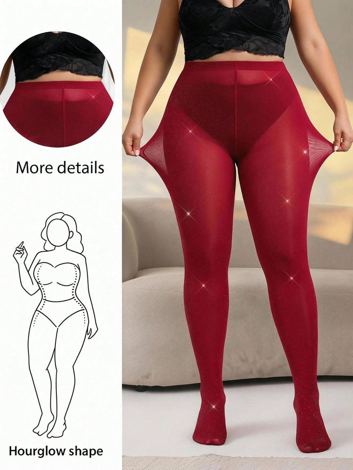 Pantaloni SHEIN, vișiniu