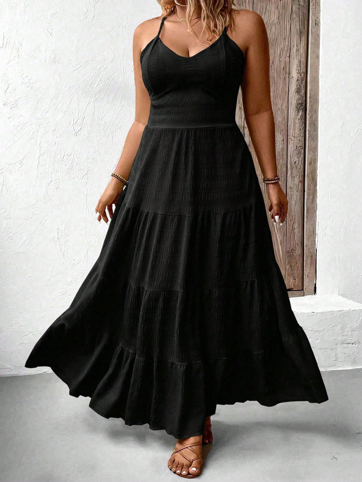 Rochie maxi SHEIN, negru
