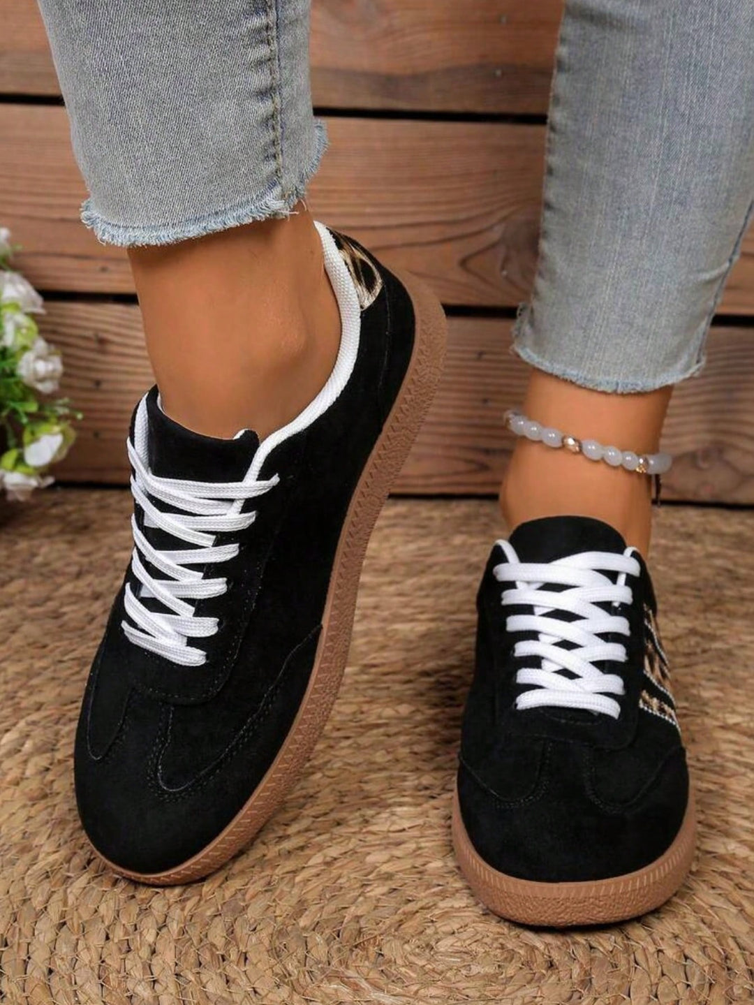 Pantofi sport SHEIN, negru