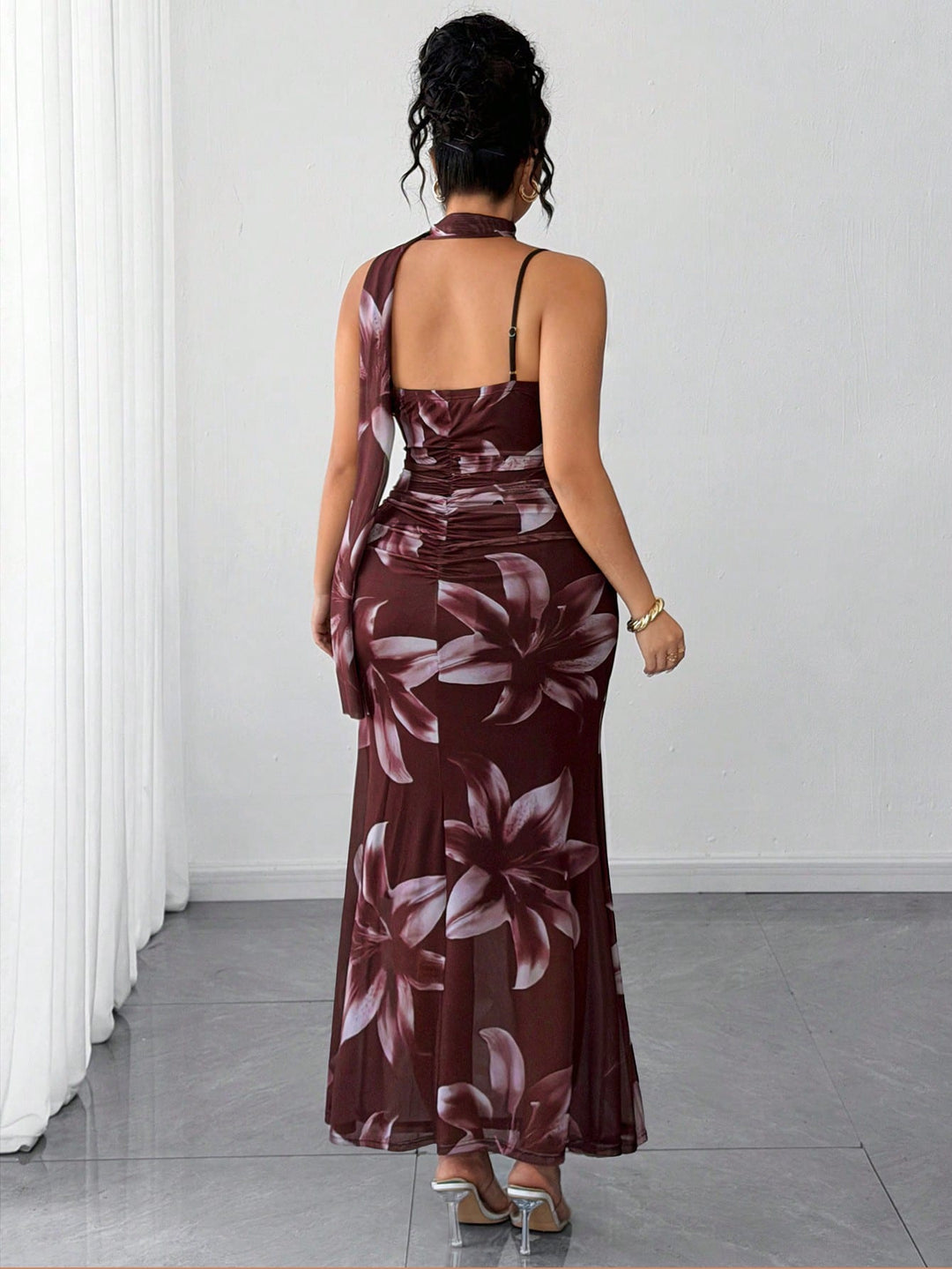 Rochie SHEIN, maro