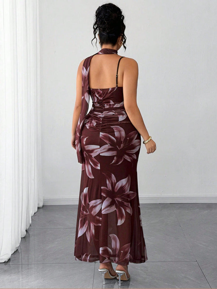 Rochie SHEIN, maro
