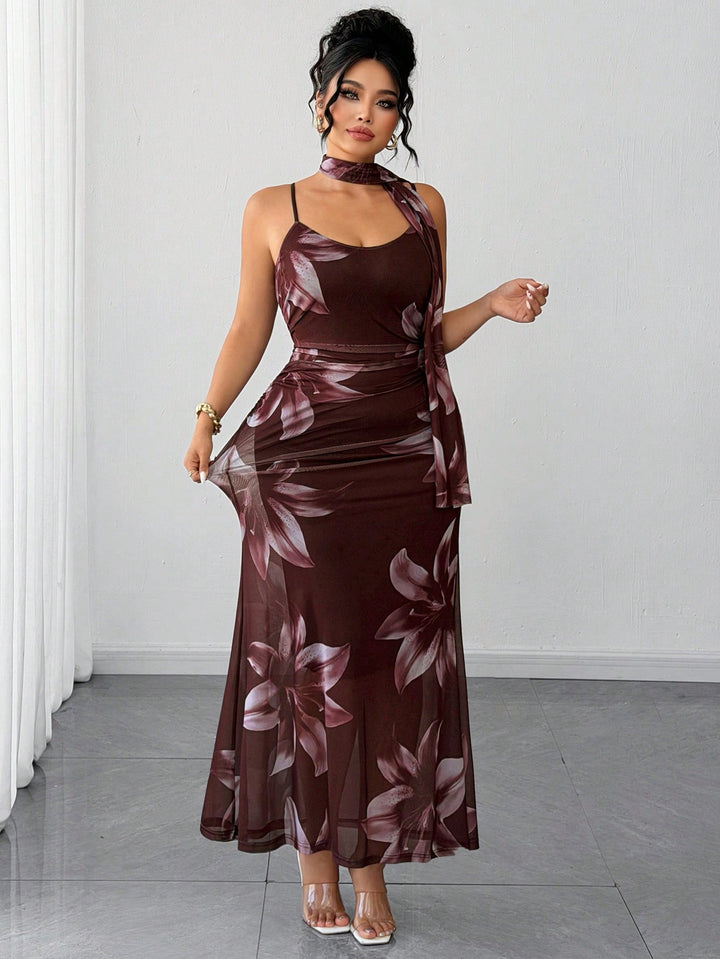 Rochie SHEIN, maro