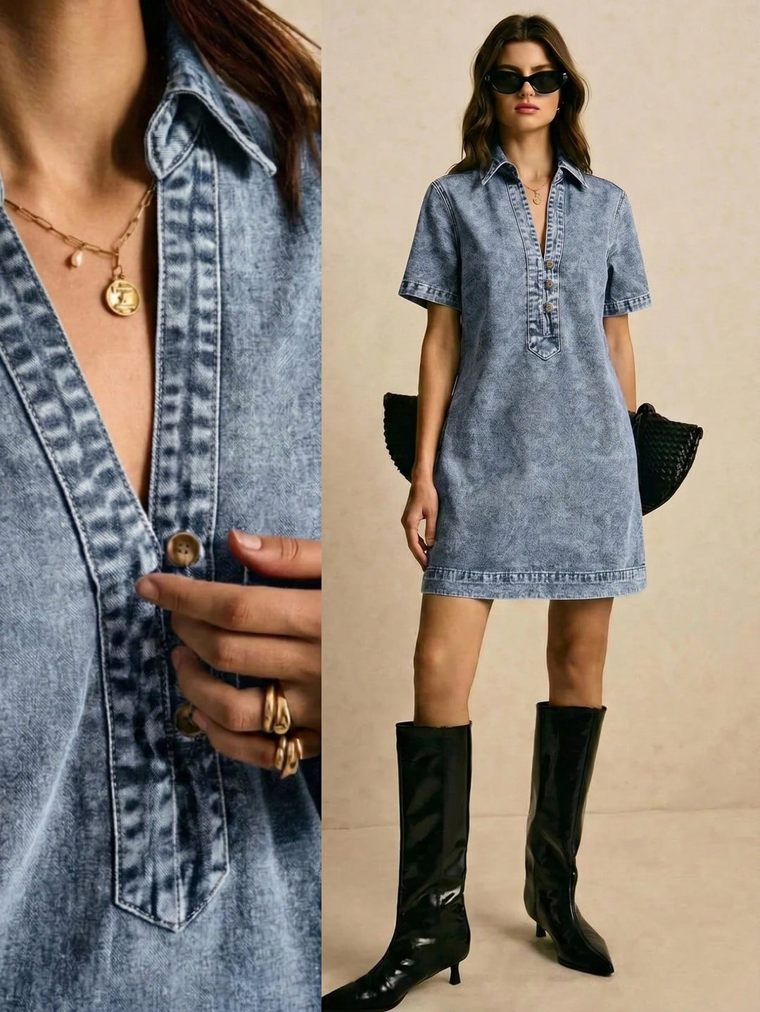 Rochie SHEIN, albastru