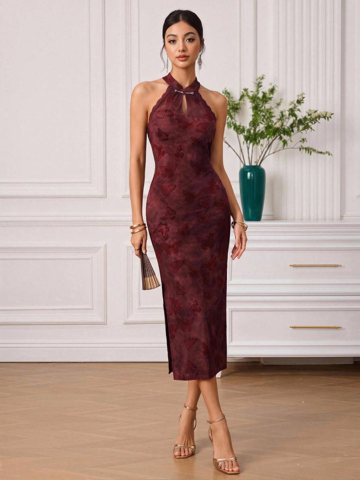Rochie midi SHEIN, mix culori