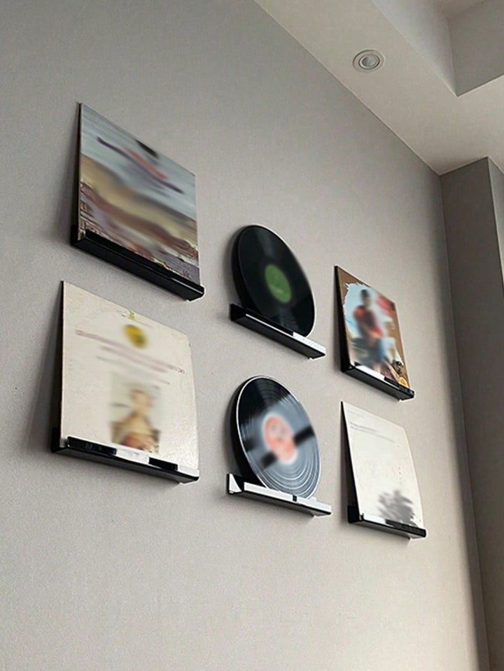 Raft pentru discuri vinil SHEIN, mix culori