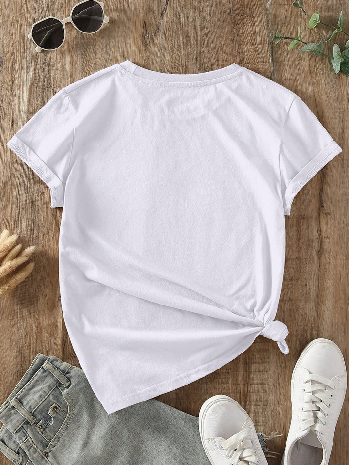 Tricou SHEIN, alb