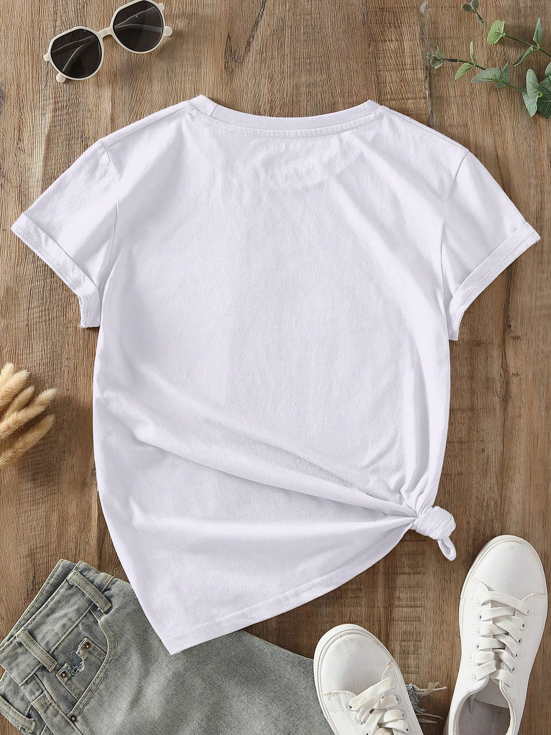 Tricou SHEIN, alb