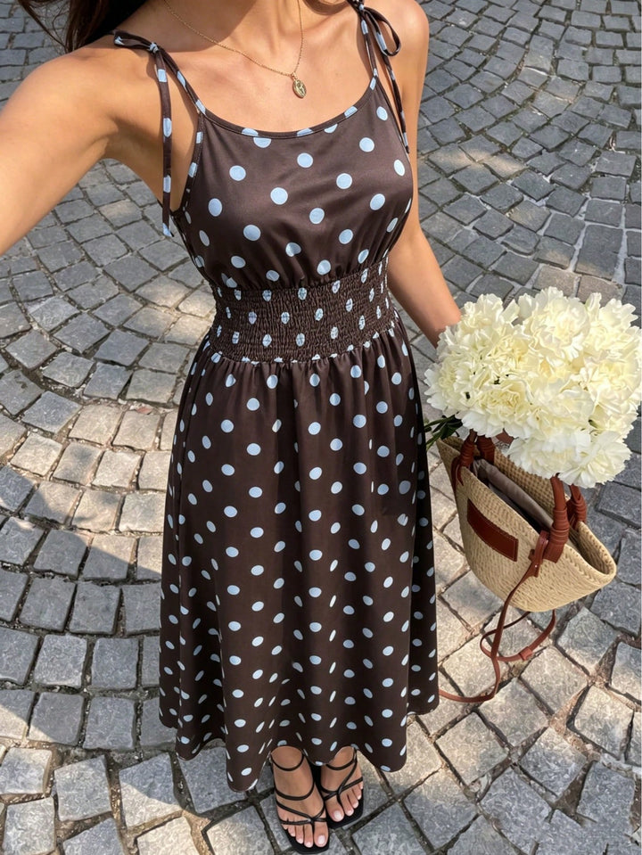 Rochie maxi SHEIN, maro