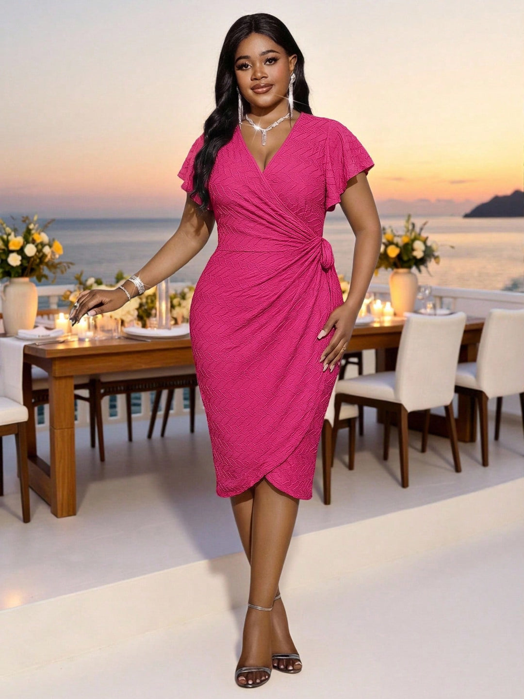 Rochie SHEIN, roz